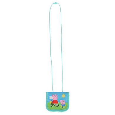 Textiel Trade Kid's Peppa Pig Hook and Loop Closure Wallet