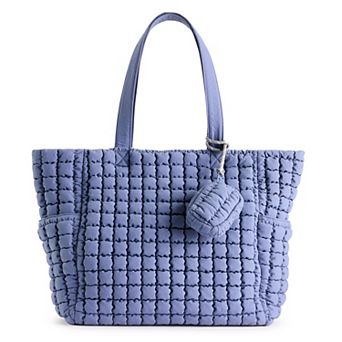 FLX Quilted Tote With Pouch
