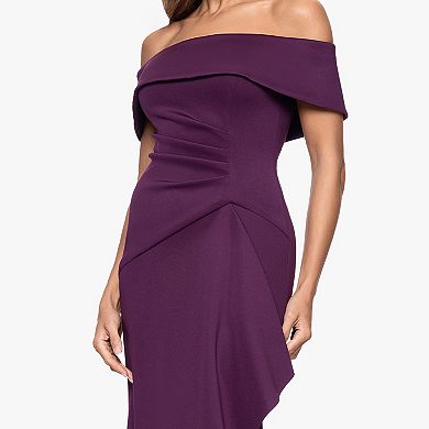 Women's X Evenings Off-the-Shoulder Ruched Maxi Dress