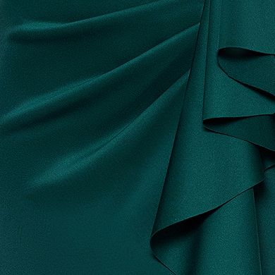 Women's X Evenings One-Shoulder Ruffled Maxi Dress