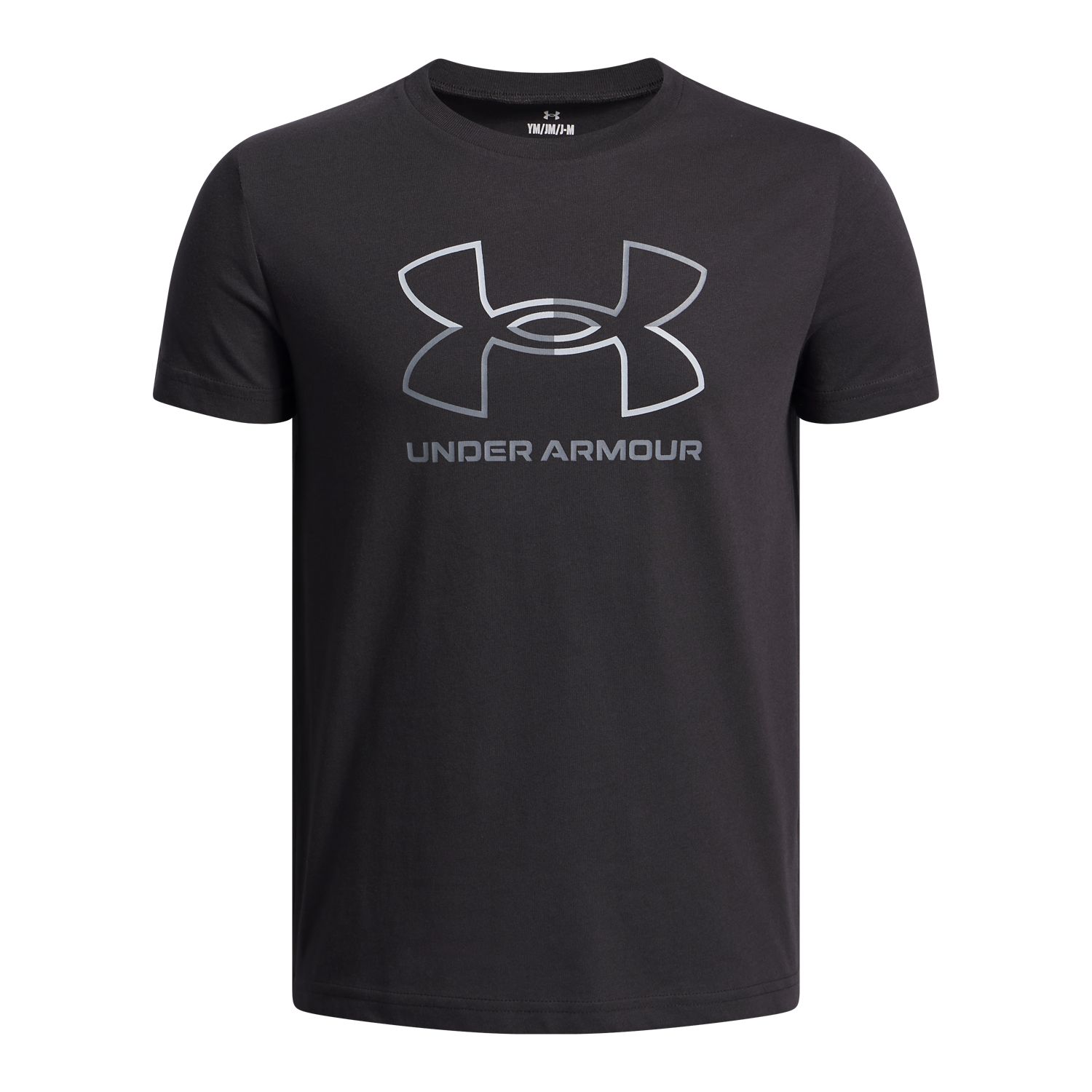 Детская футболка Under Armour GL Foundation, короткий рукав, цвет: Чёрный — фото 1