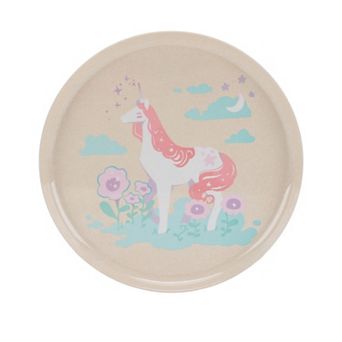 The Big One® Unicorn Melamine Kids Plate
