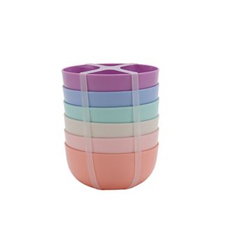 The Big One® 6 pc Pastel Kids Bowl Set