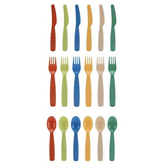 The Big One® 18 pc Kids Flatware Primary Set