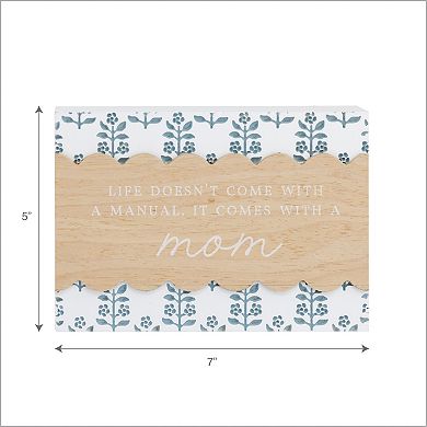 Belle Maison Floral Mom Table Decor