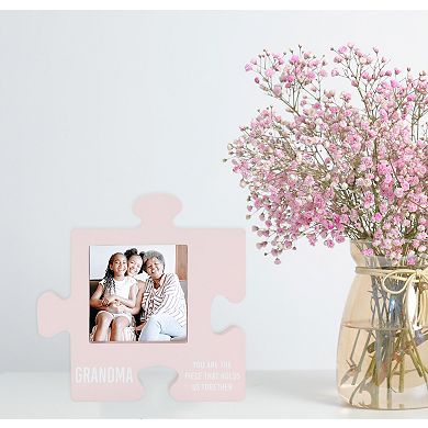 Belle Maison Grandma Puzzle Piece 4" x 4" Frame Table Decor