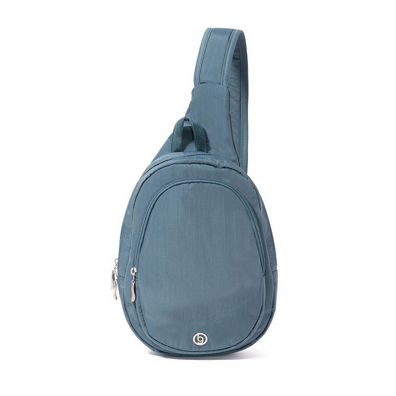 baggallini Summit Sling Bag, Grey Blue
