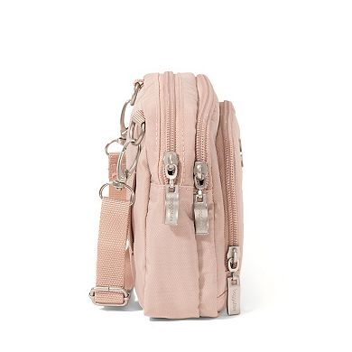 baggallini Multi Zip RFID-Blocking Crossbody Bag