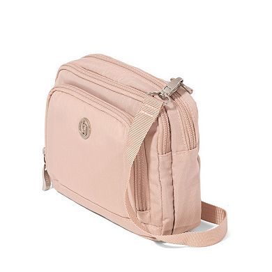 baggallini Multi Zip RFID-Blocking Crossbody Bag