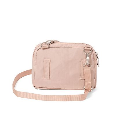 baggallini Multi Zip RFID-Blocking Crossbody Bag