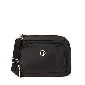 baggallini Multi Zip RFID-Blocking Crossbody Bag