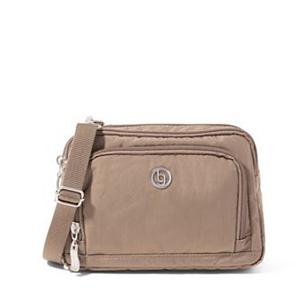 baggallini Multi Zip RFID-Blocking Crossbody Bag