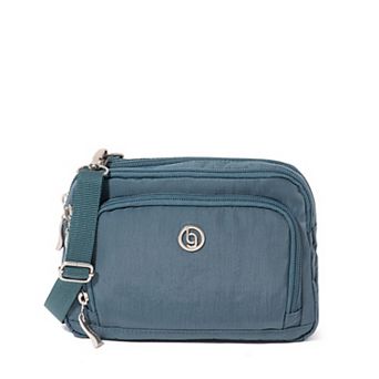 baggallini Multi Zip RFID-Blocking Crossbody Bag