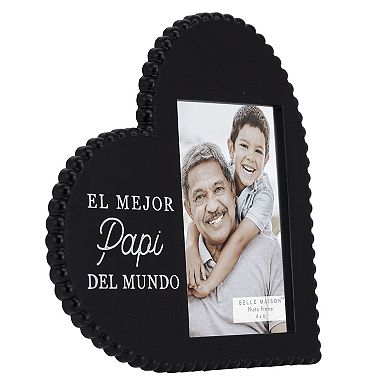 Belle Maison "Papi" Heart Frame Table Decor