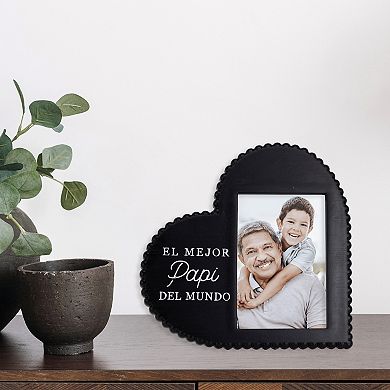 Belle Maison "Papi" Heart Frame Table Decor
