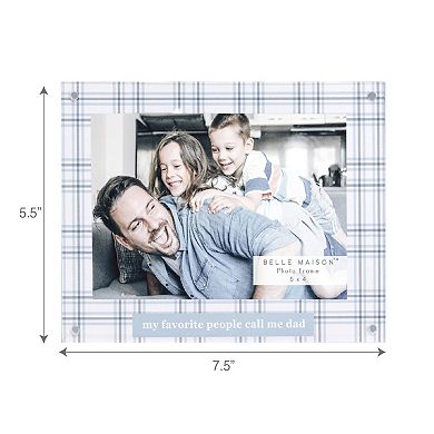 Belle Maison 4" X 6" Acrylic Dad Frame