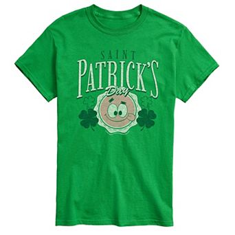 Men's SpongeBob SquarePants St. Patrick's Day Graphic Tee