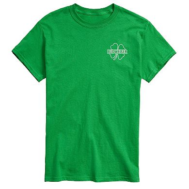 Men's Budweiser World Renowned Clover Graphic Tee