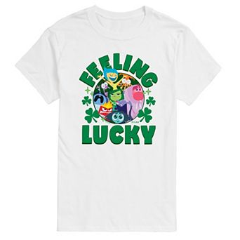 Disney / Pixar's Inside Out 2 Men's Feeling Lucky Graphic Tee