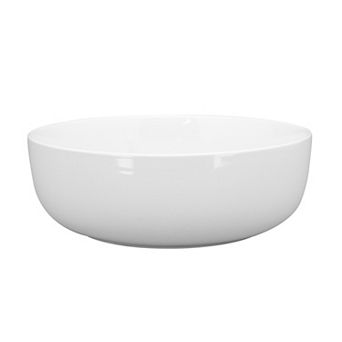 Mingle & Co. Whiteware Low Serving Bowl