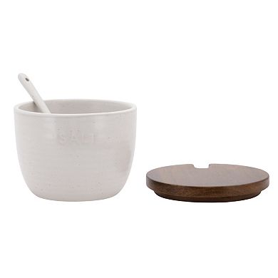 Mingle & Co. Salt Cellar with Spoon