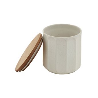 Mingle & Co. Small Ceramic Canister with Lid