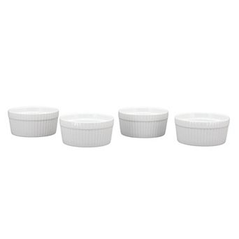 Mingle & Co. 4 pc Whiteware Ramekins