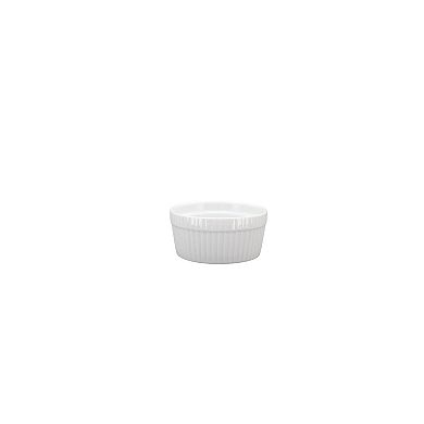 Mingle & Co. 4-pc. Whiteware Ramekins
