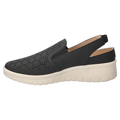 Easy Street Petal Women's Comfort Slingback Wedges