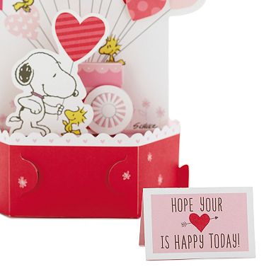Hallmark Paper Wonder Musical Peanuts Pop-Up School Valentine's Day Cards