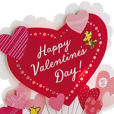 Hallmark Paper Wonder Musical Peanuts Pop-Up School Valentine's Day Cards