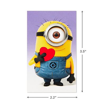 Hallmark Minions Mini School Valentine's Day Cards