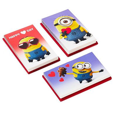 Hallmark Minions Mini School Valentine's Day Cards