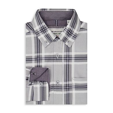 Men's Report Collection Lucas Plaid Modal Sport Shirt