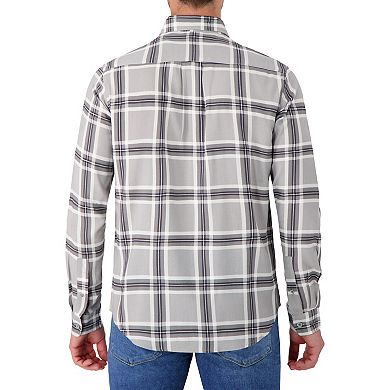 Men's Report Collection Lucas Plaid Modal Sport Shirt