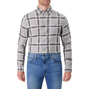 Men's Report Collection Lucas Plaid Modal Sport Shirt