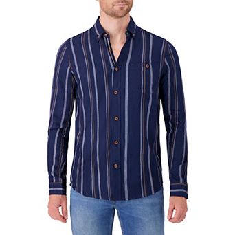 Men's Report Collection Lucas Plaid Modal Sport Shirt