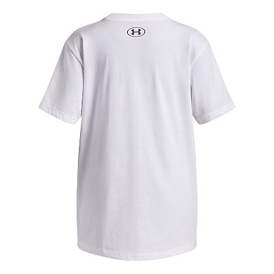 Girls 7-18 Under Armour Empowerment Patch Oversized Short Sleeve Top