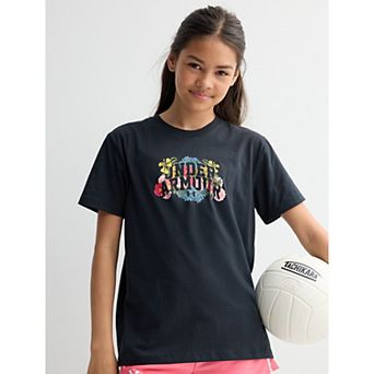 Girls 7-18 Under Armour Empowerment Patch Oversized Short Sleeve Top
