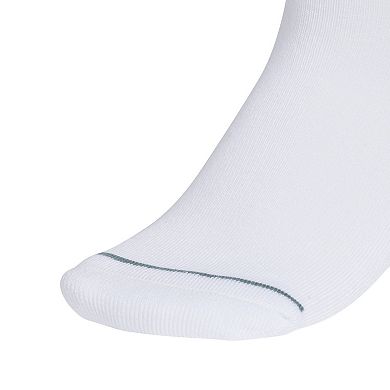 Women's adidas Cushioned 3-Stripe High Quarter Socks 3-Pack