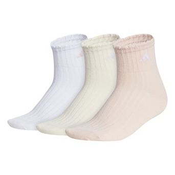 Women's adidas 3 pk Quarter Socks Set