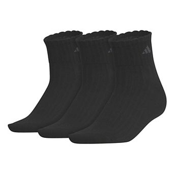 Women's adidas 3 pk Sport Fashion Quarter Socks