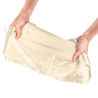 2 Pack Satin Pillowcases Queen Size Silky Soft Pillow Covers for Hair & Skin Care