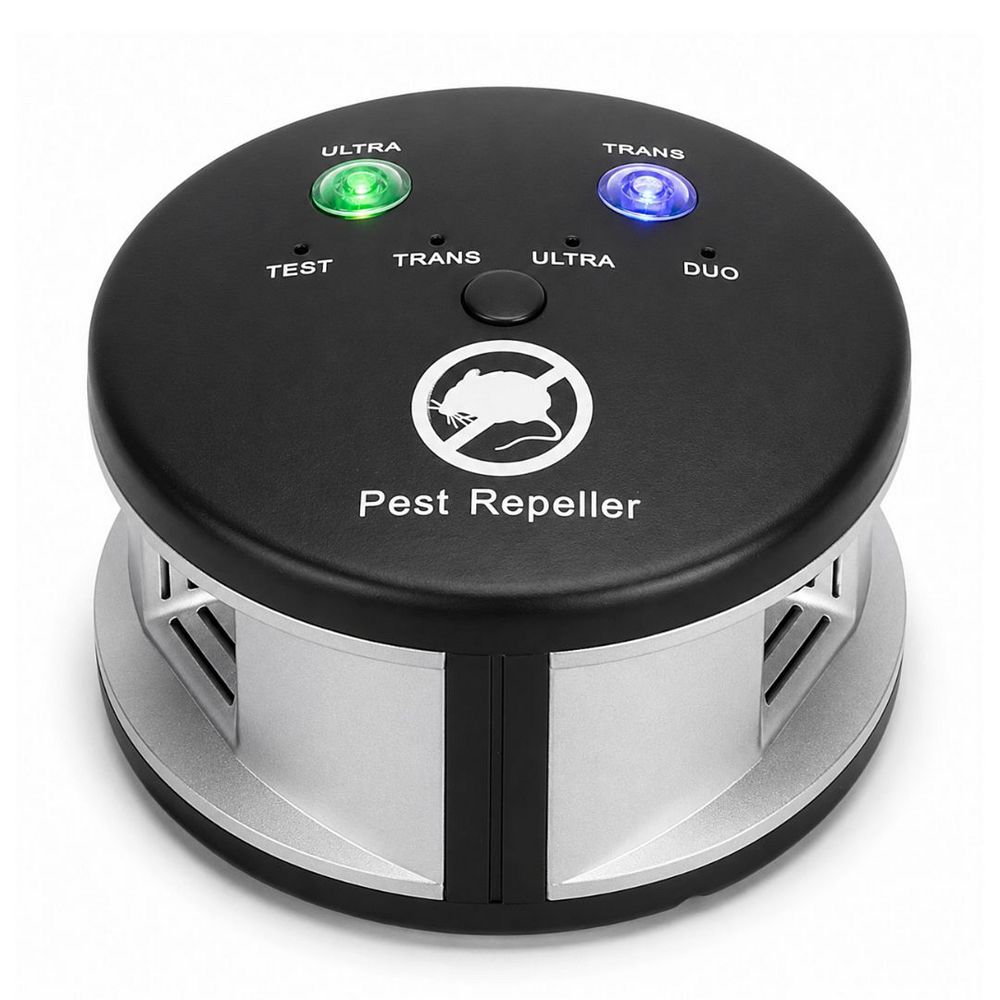 360° Ultrasonic Pest Repeller Plug-in Electronic Mouse Rat Insect ...