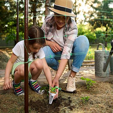 120-Piece Hydroponic Seed Pod Kit with Baskets, Lids, Sponges & Stickers