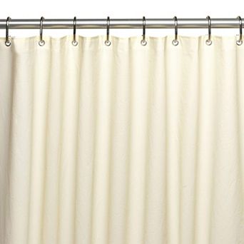 6 Gauge PEVA Non-Toxic Shower Curtain Liner with Metal Grommets