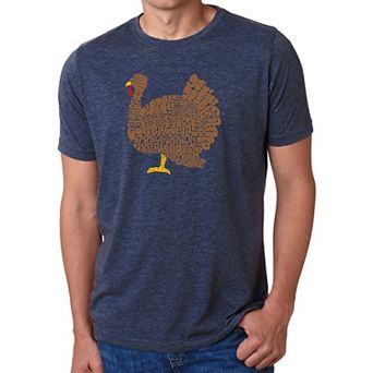 Turkey Face - Men's Premium Blend Word Art T-shirt