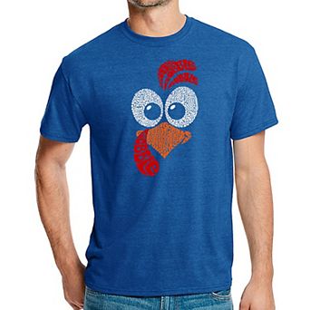 Turkey Face - Men's Premium Blend Word Art T-shirt