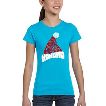 All I Want For Christmas Is You - Girl's Word Art T-shirt