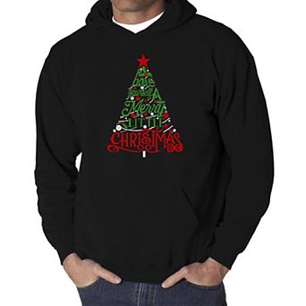 Have Yourself A Merry Little Christmas - Men's Word Art Hooded Sweatshirt